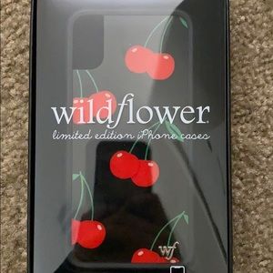 Wildflower “black cherry” iPhone case! (Fits X/Xs)